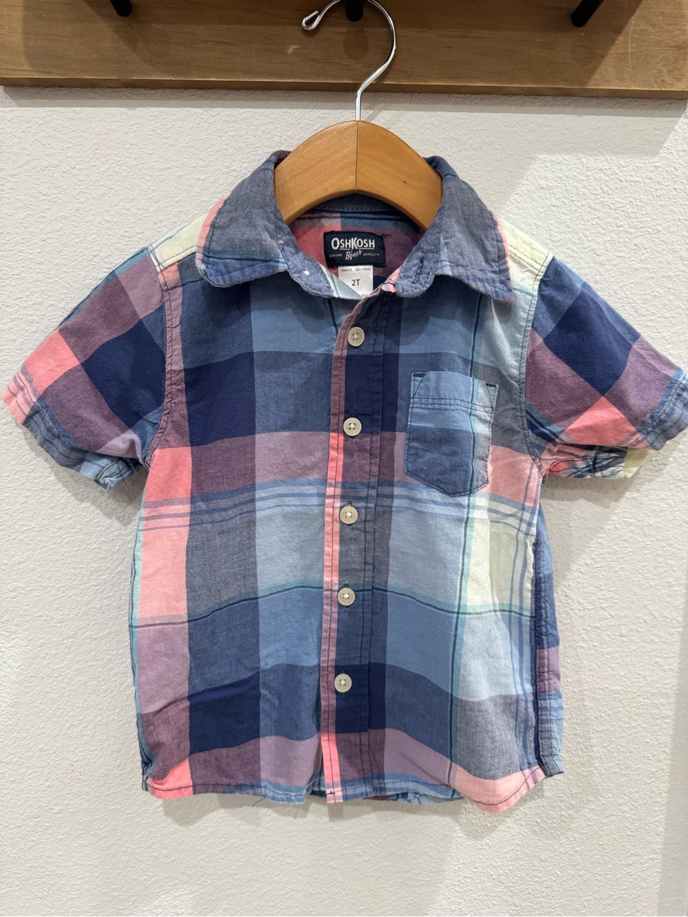 Oshkosh boy button shirt